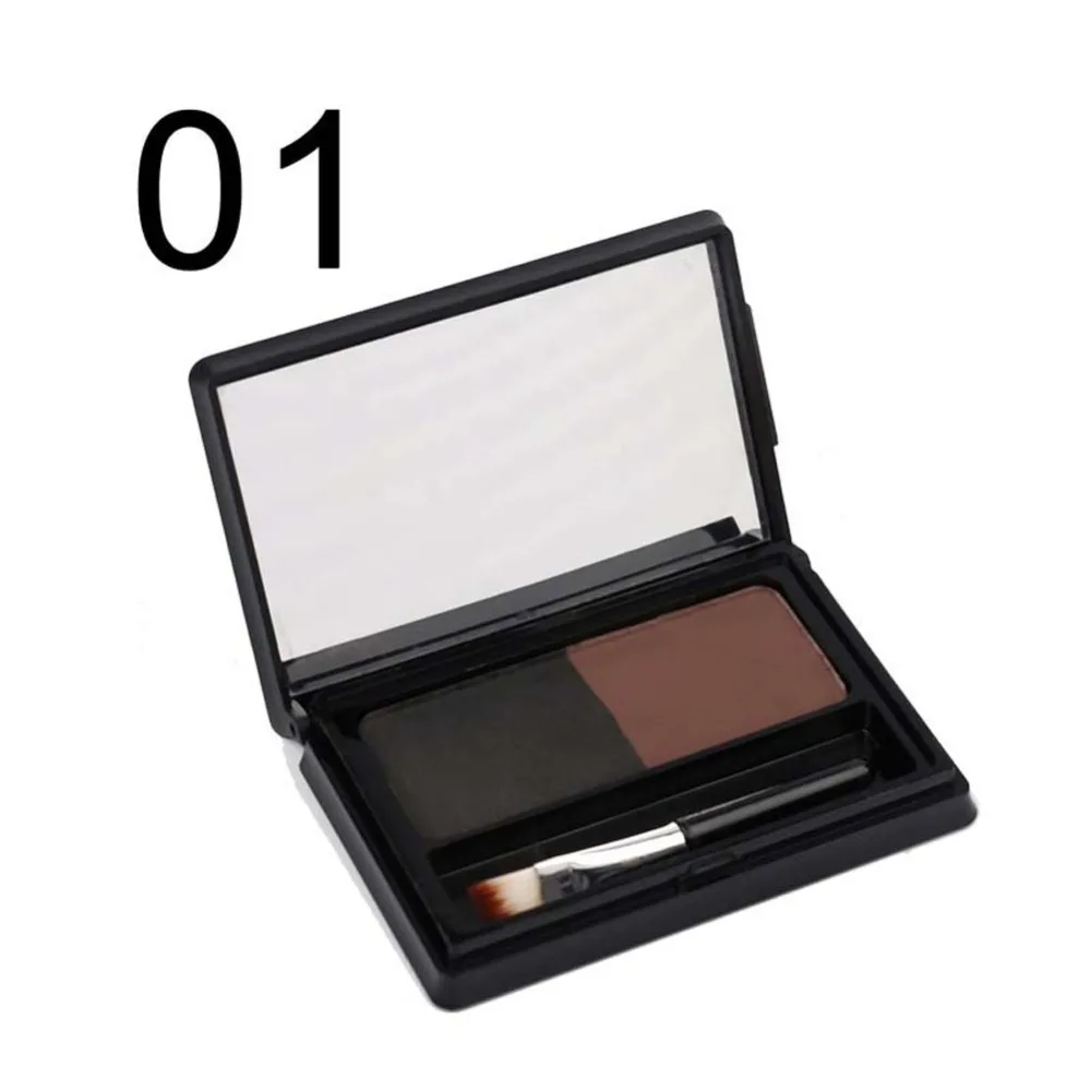 Водостойкая пудра для бровей стойкий усилитель натуральный макияж