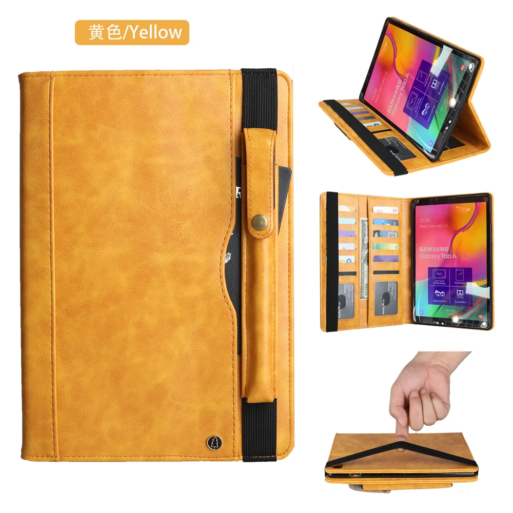 Флип-подставка кожаный магнитный умный держатель для карандашей Funda Capa Cover Coque Case