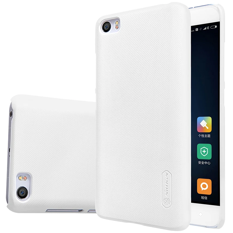 Жесткий чехол Nillkin с матовым покрытием из поликарбоната для xiaomi mi5 Пластиковая
