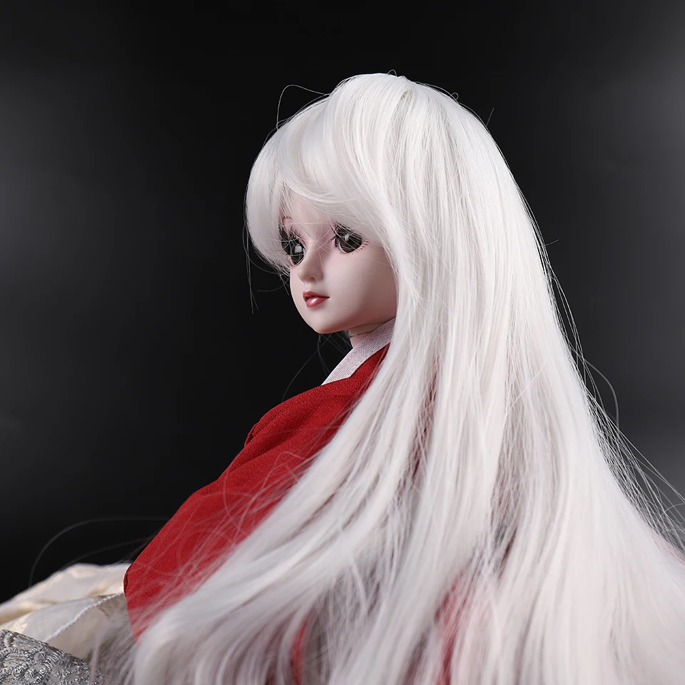 Cataleya 1/3 1/4 BJD волосы высокая температура длинные серые прямые и Курчавый BJD парик SD для BJD куклы