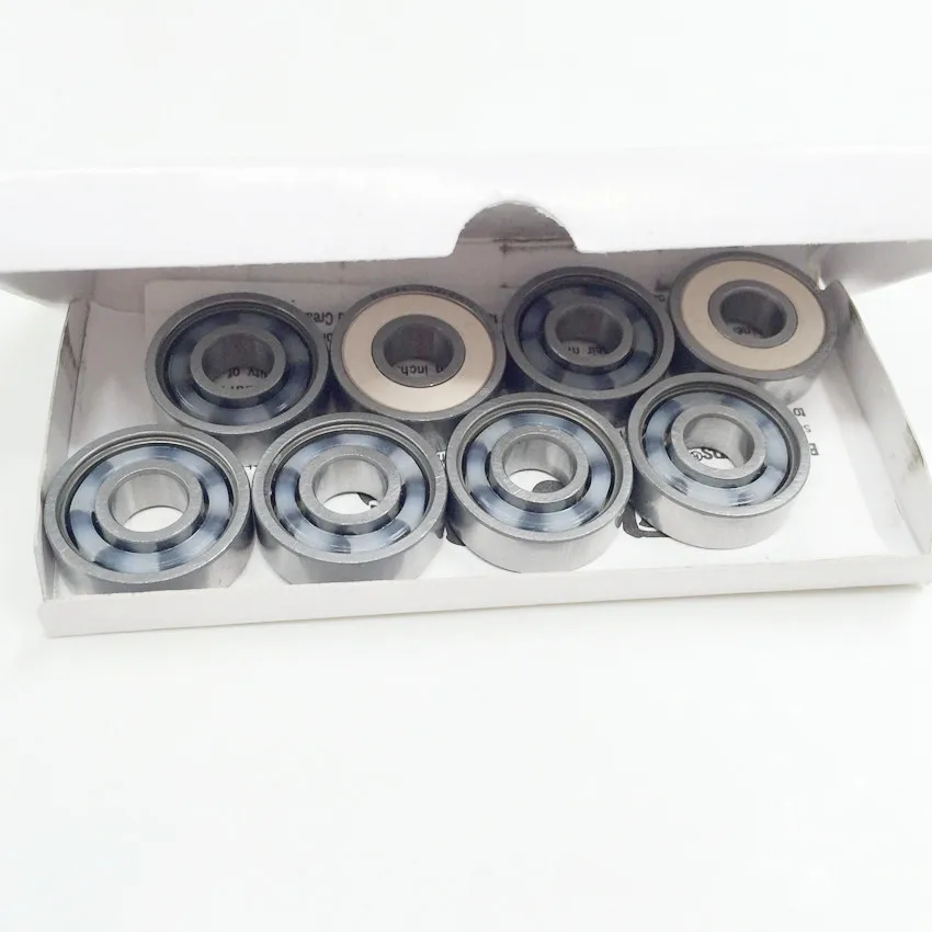 8 шт./кор. знаменитая керамика шарикоподшипник 608 для скейтборда Лонгборда