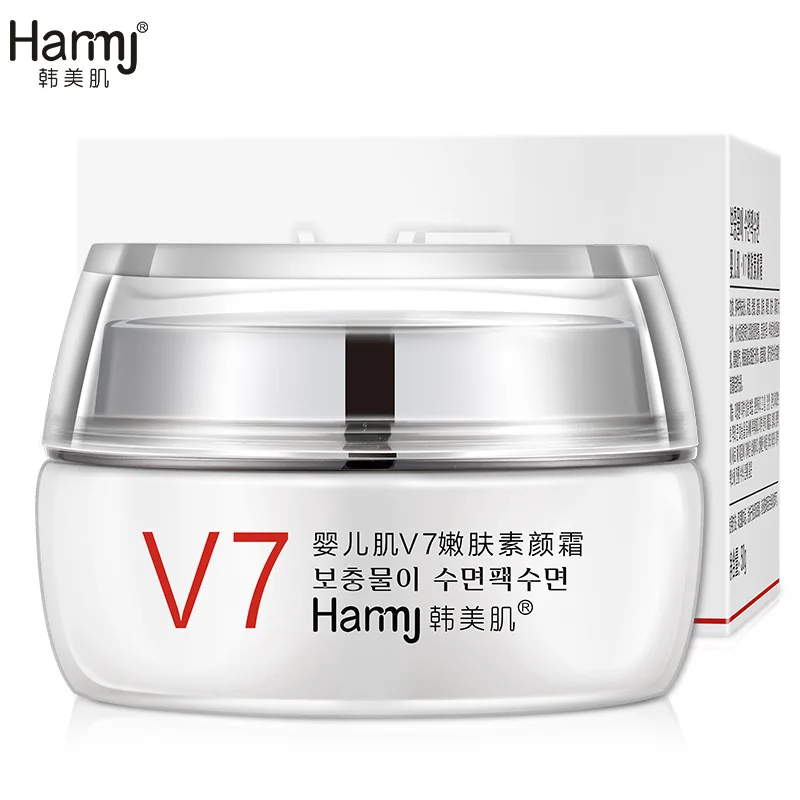 Отбеливающий крем для лица V7 Дневной Крем Осветляющий консилер удаления