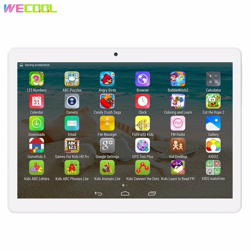 10 дюймов WeCool Android планшетный ПК для детей 16 ГБ с поддержкой 3G Сеть