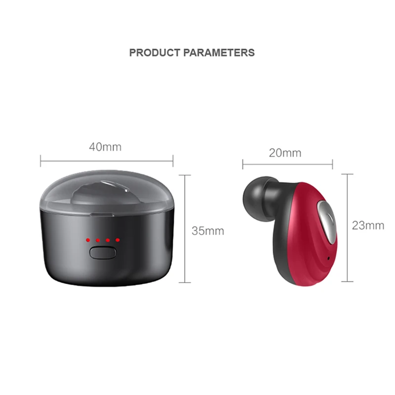 K3 Беспроводные Мини Bluetooth наушники спортивные 3D стерео Поддержка с микрофоном