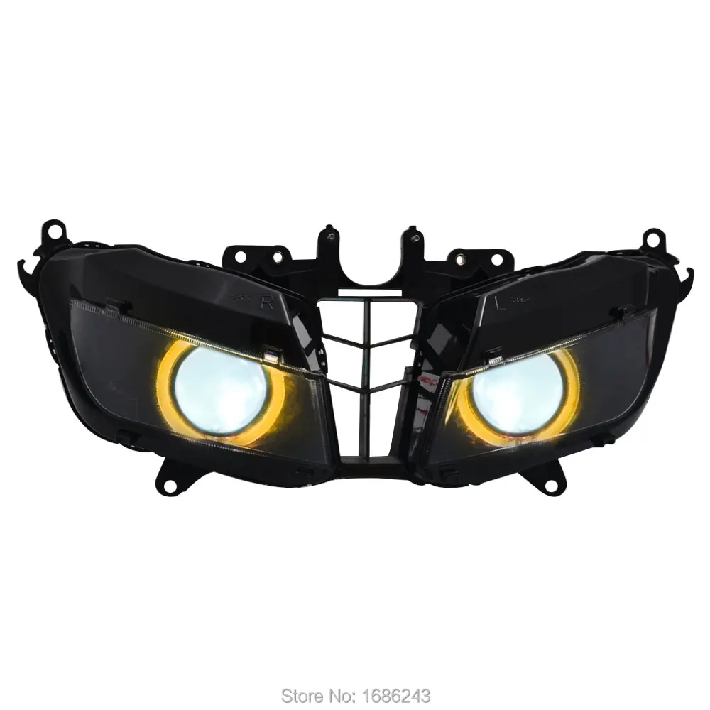 Пользовательские сборки фар подходит для Honda CBR600RR CBR 600RR CBR600 RR 2013-UP индивидуальные модифицированные фары мотоцикла