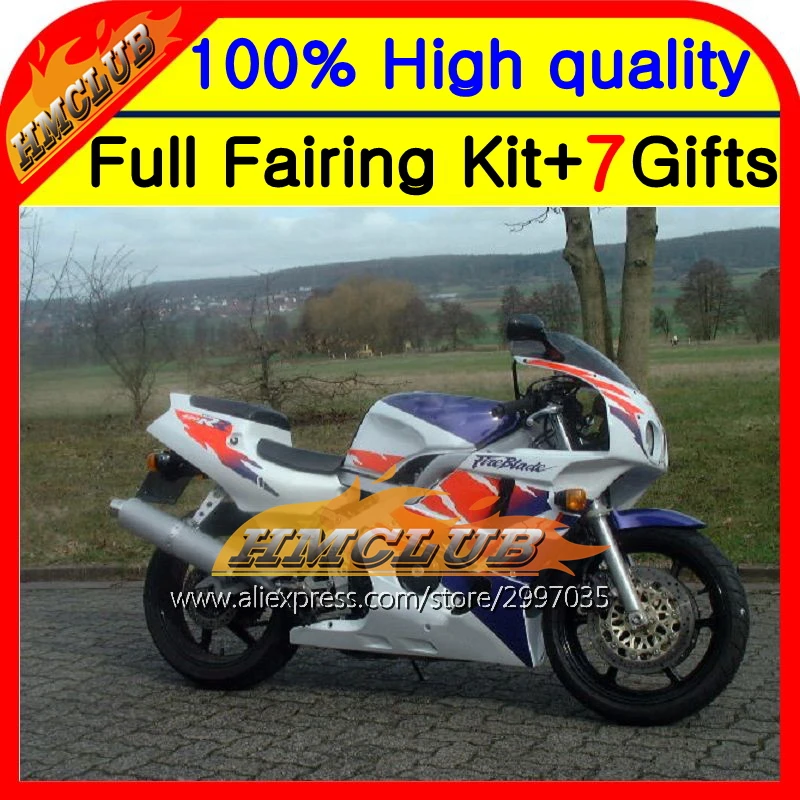 Корпус обтекателя для HONDA CBR400RR NC29 CBR400 90 91 92 93 94 Facotry blue HM5629 CBR 400RR 1990 1991 1992 1993 1994 синий