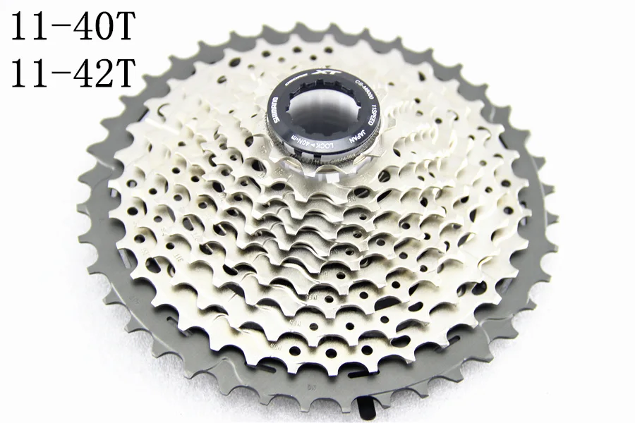 SHIMANO Deore XT CS M8000 Cogs Freewheel горный велосипед MTB 11 скоростей M8000 кассета Звездочка 11-40T 11-42T 11-46T