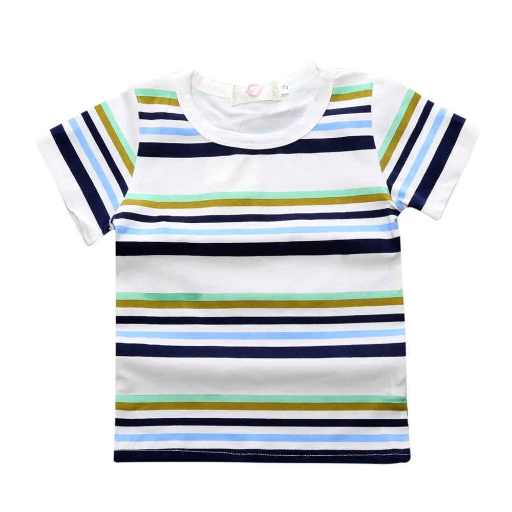 2022 Summer Children sets baby clothes boys 4 pcs set striped suit t-shirts + blue t-shirt car T-shirt denim jeans kids |