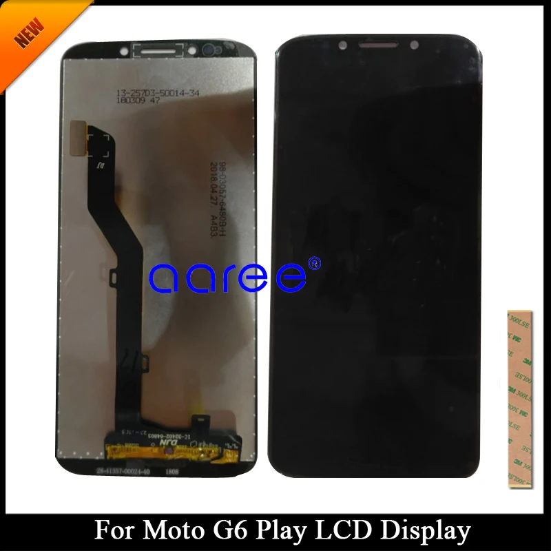 100% протестированный класс AAA ЖК дисплей для Moto G6 Play LCD экран сенсорный дигитайзер