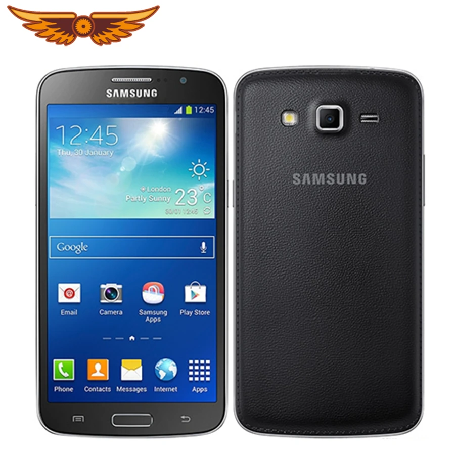 G7102 Оригинальный разблокированный samsung Grand 2 gps 8 Гб rom 8MP четырехъядерный двойной sim