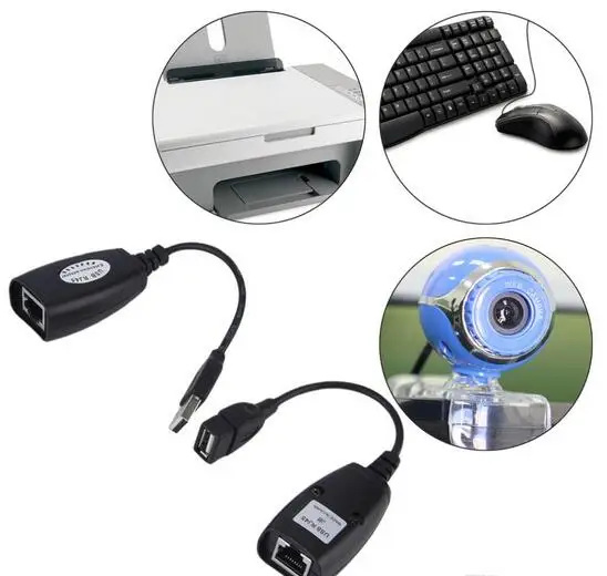 2 шт. кабели удлинители USB 0 для RJ45|Кабели USB| |