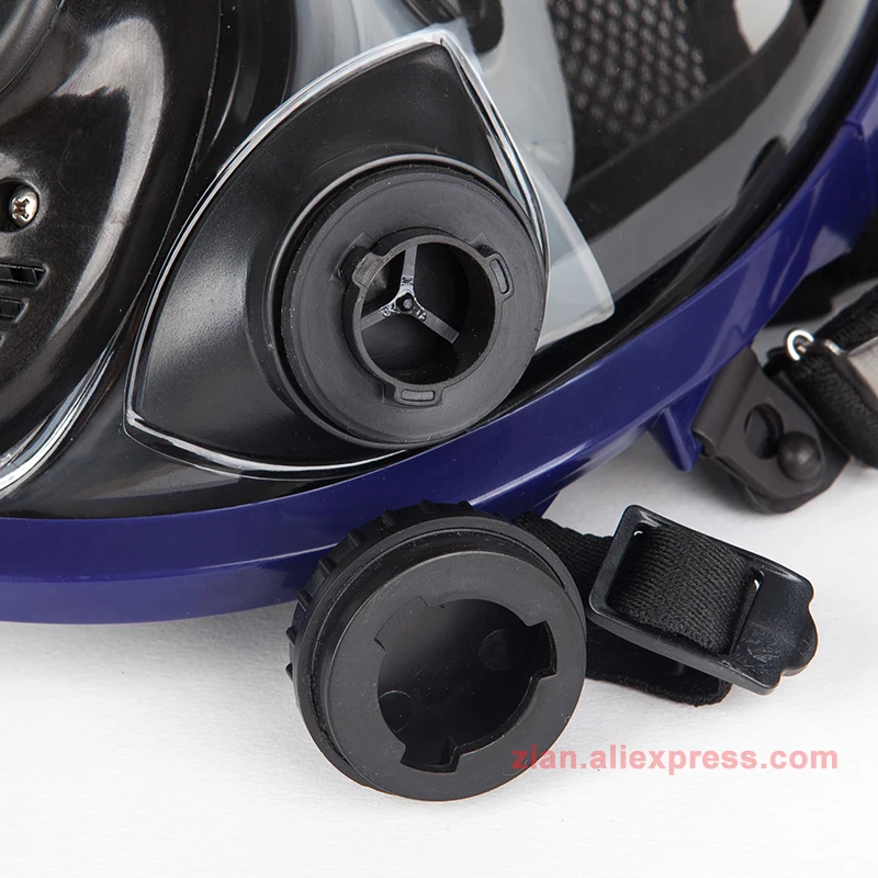 

7 in 1 Gas Mask 6800 Silicone Respirator 6002 Filters Acid Cartridge for Paint Pesticide Spray Laboratory Welding Chemical Smoke