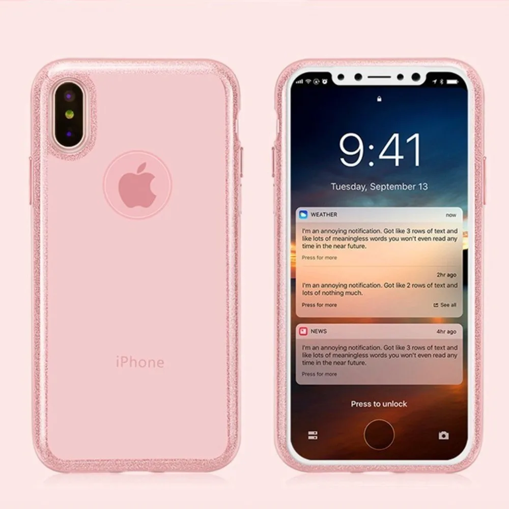 Чехол для Iphone 7 чехол XR XS MAX 6s телефона Apple Smartphone роскошный мягкий блестящий X 6 8 Plus |