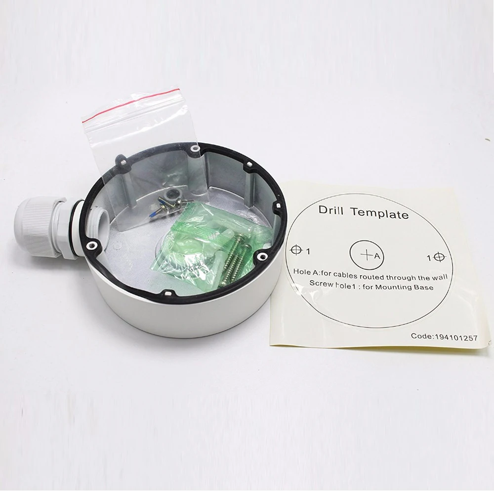 

Bracket Junction Box DS-1280ZJ-DM18 Indoor Celling Mount for DS-2CD1121-I DS-2CD21series and DS-2CD31series