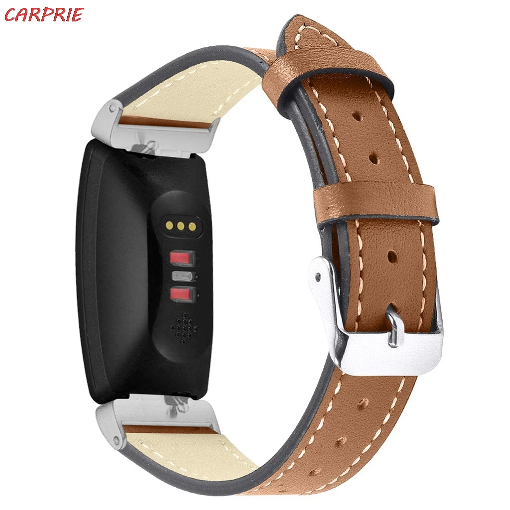 CARPRIE Замена роскошный кожаный ремешок для часов Ремешок Для Fitbit Inspire/Inspire HR 2019