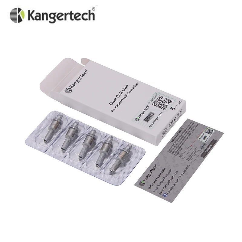 Оригинальный Kanger двойной катушкой для аэротанк мини Мега протанк3 EVOD стекло 2 T3D