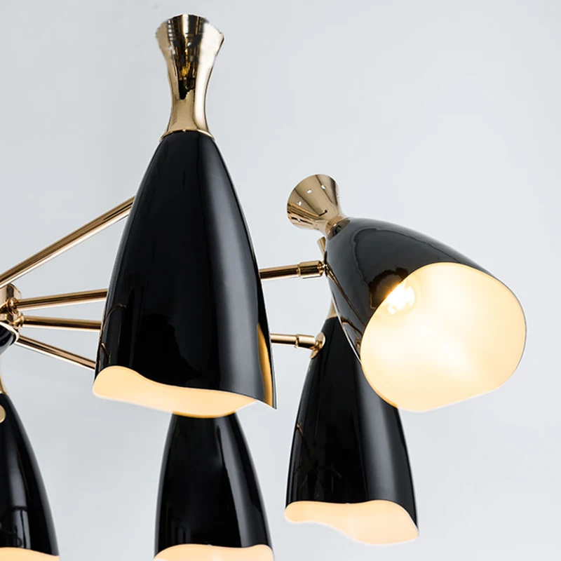 Современные светодиодный ные люстры для спальни гостиной домашний декор в форме