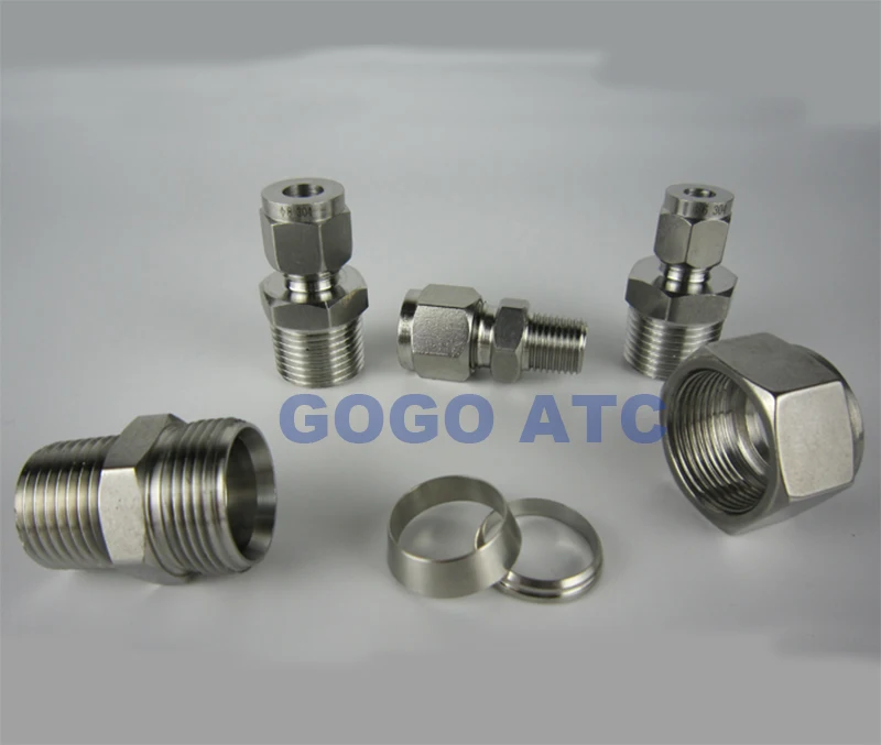 Высокое качество быстрая муфта ZG 1/8 ''Мужская резьба O.D 3 4 5 6 8 10 12 мм твердая