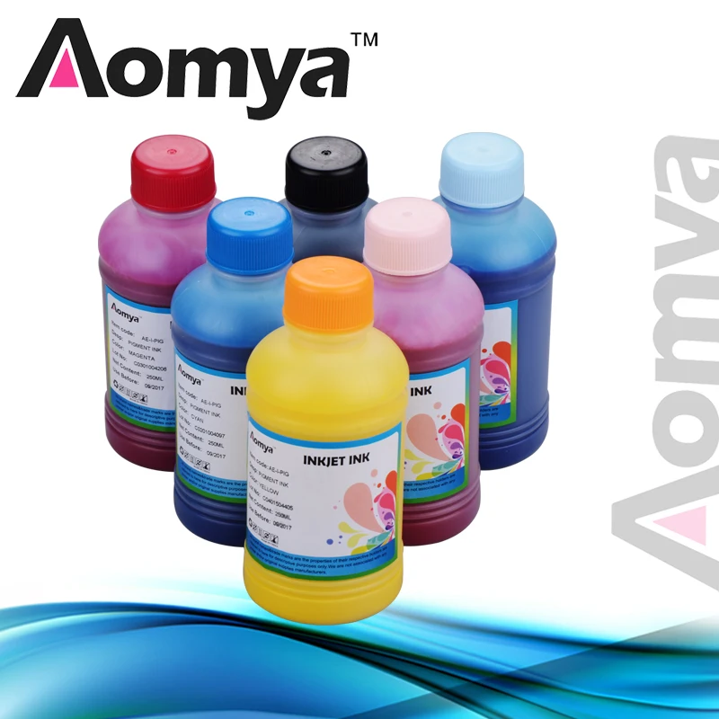 8 цветов/набор чернила для заправки Epson R800 R1800 250 мл|ink offset|ink pad printing machineink for transfer paper