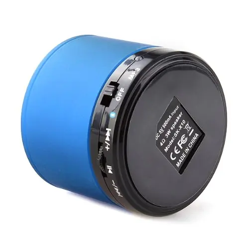 Новый Синий Bluetooth динамик стерео чехол 10m x TF MP3 MP4 PC|speaker 3w|speaker dampermp4 format |