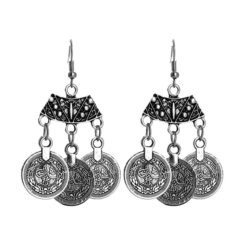 Женские богемные Винтажные серьги подвески в стиле бохо|earring stone|earring setearrings coconut |