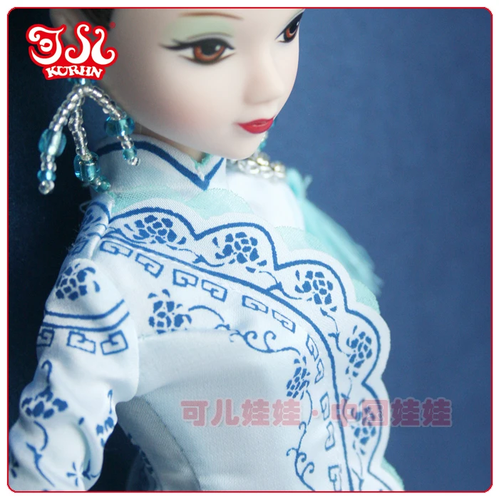 28 см китайская Модная Кукла-невеста Коллекция свадебных подарков #9063 | Игрушки и