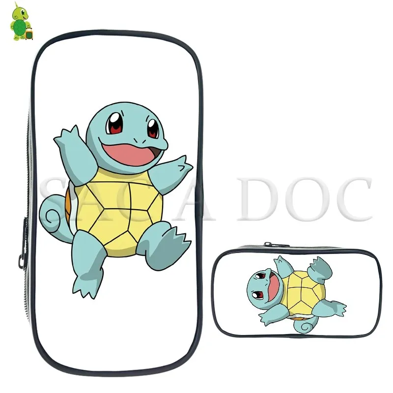 Покемон Snorlax Bulbasaur косметичка детская пенал для мальчиков детские канцелярские принадлежности сумки для хранения большие школьные принадлежности косметичка - Цвет: 16