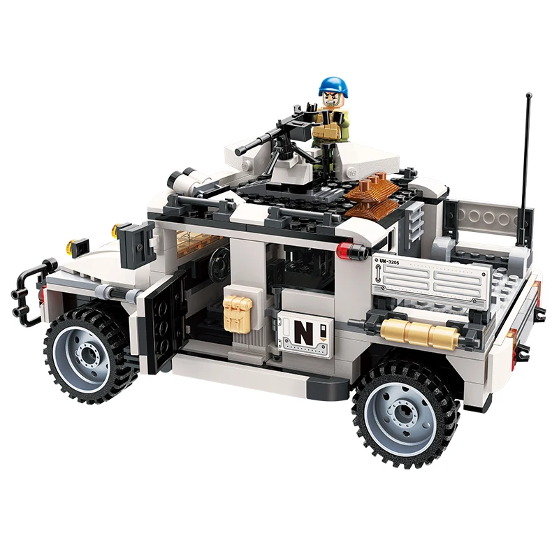 Развивающий Новый военный обучающий строительный блок Legoe игрушка для укладки