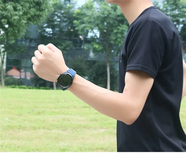 Силиконовый браслет SIKAI 22 мм для Ticwatch Pro моющийся ремешок для Ticwatch Pro samsung gear S3 huawei GT Magic Amazfit GTR 47 мм