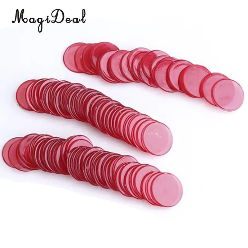 MagiDeal 400Pcs PRO 4 Colors Count Bingo Chips Markers for Family Party Carnival Hot Selling Entertainment Game Accessory | Спорт и