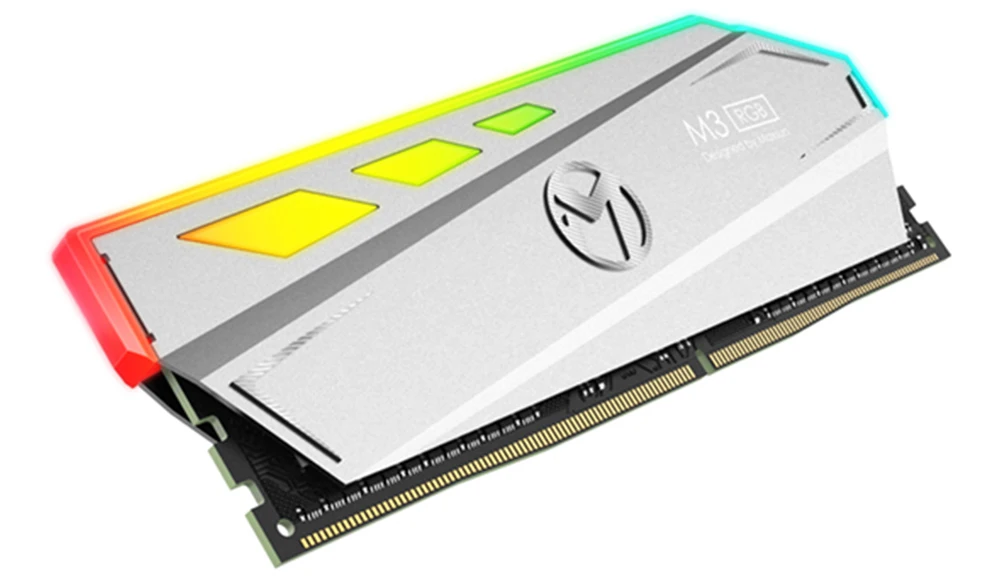 MAXSUN RGB ram DDR4 8 ГБ/16 ГБ настольная память 2400 МГц напряжение памяти 1,2 в пожизненная гарантия 288pin Flash светильник Одиночная ram s