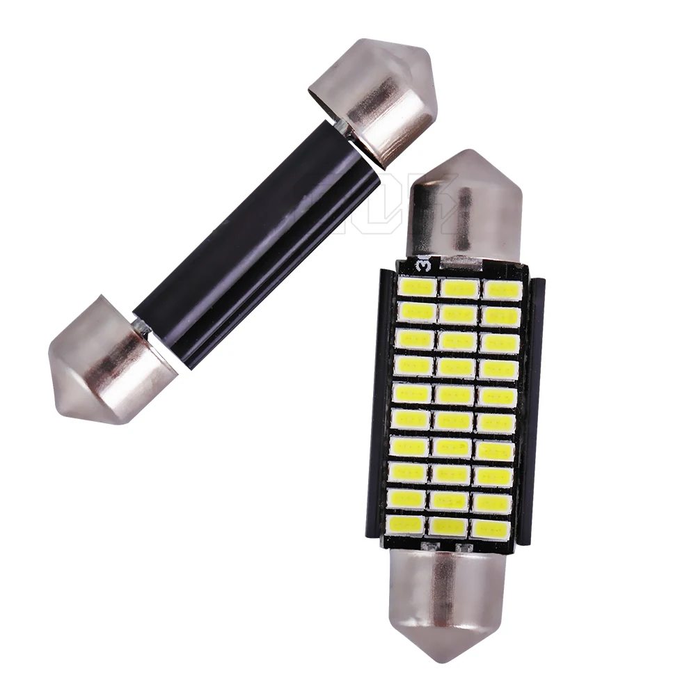 400x39 мм гирлянда светодиодная купольная C5W 3014 30SMD Canbus Автомобильная дверь