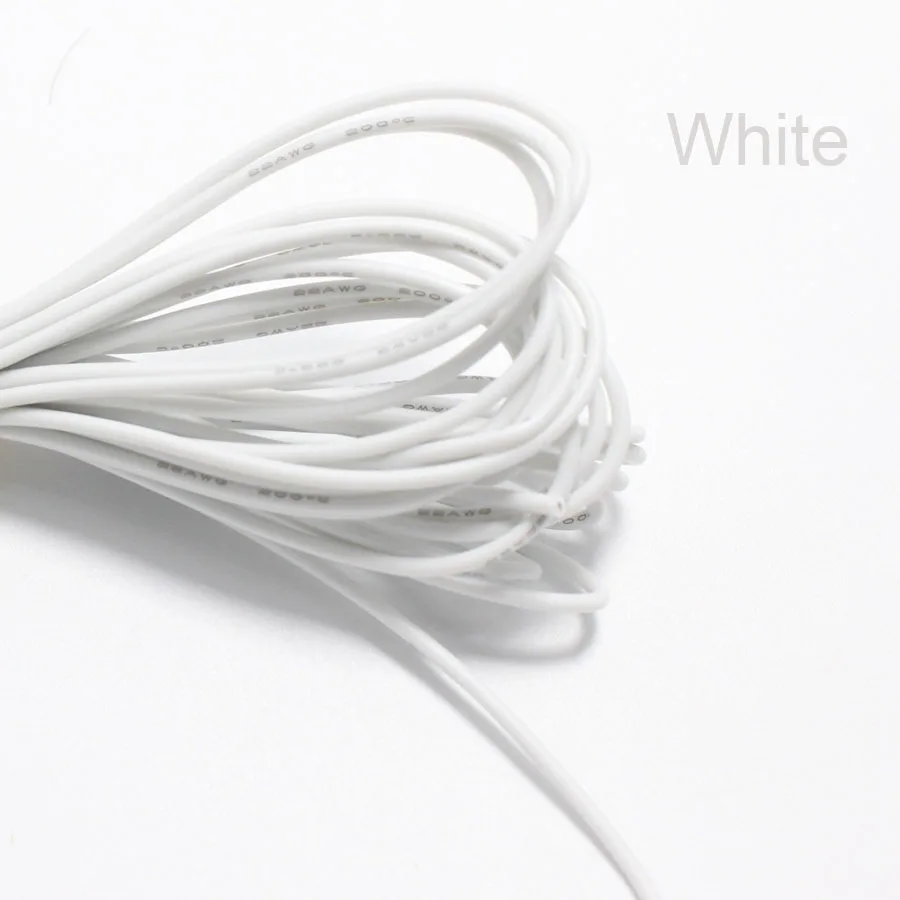 Сверхгибкий силиконовый провод 10 метров 30AWG 28AWG 26AWG 24AWG 22AWG 20AWG 18AWG 16AWG