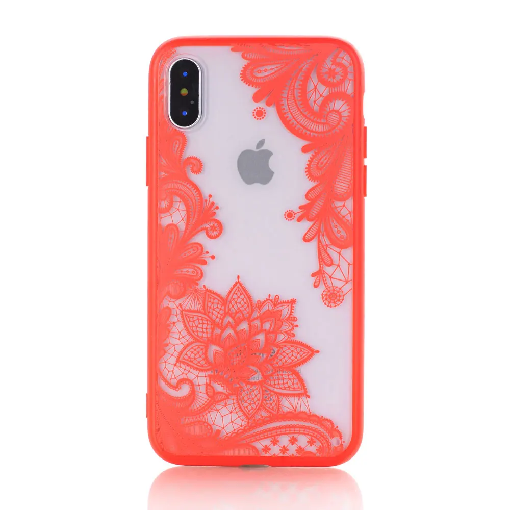 Чехол Boucho для iphone SE 5S 5 6 6S 7 8 Plus с цветочным рисунком Пейсли Мандала хна чехлы X