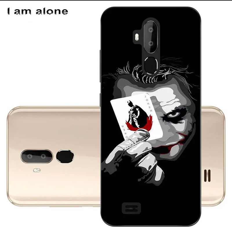 Чехлы для телефонов I am alone для Oukitel C12 Pro, 6,18 дюйма, Модные Цветные чехлы из ТПУ для мобильных телефонов Oukitel C12 Pro