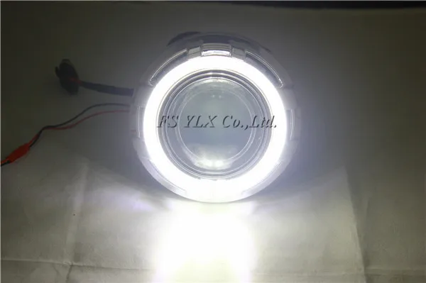 Светодиодный halo ring DRL фара FSYLX 100 мм 2SMD для автомобиля мотоцикла 3 дюймовый