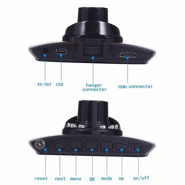 Best SellinG 2.7&quot G30 HD 1080P Car DVR Novatek Camera Vehicle Recorder Dash Cam With Motion Detection Night Vision G-sensor |