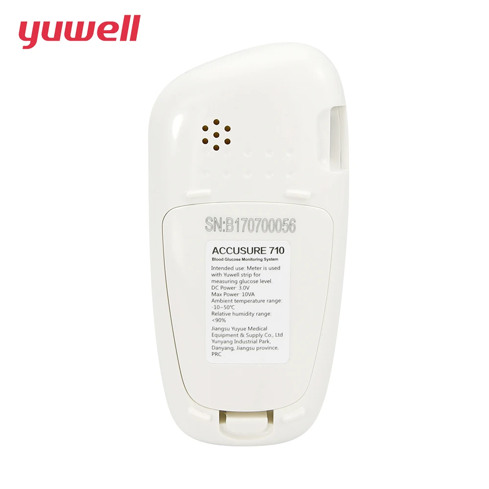 Глюкометр Yuwell 710 Тип 2 тест на сахарный диабет в крови глюкометр монитор+ 50 шт. тест-полосок глюкометр в крови набор глюкометр мг/дл