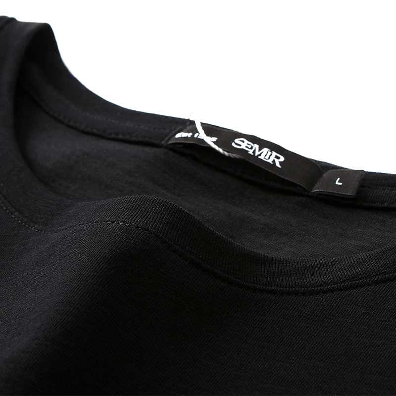 SEMIR футболка милые футболки homme для мужчин 100% хлопок крутая милый kawaii летний