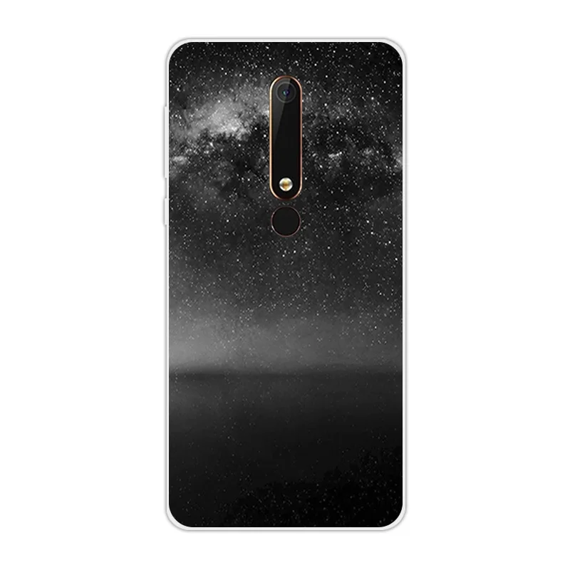 Ультратонкий силиконовый чехол для Nokia 6 5 2018 дюймов|Бамперы| |