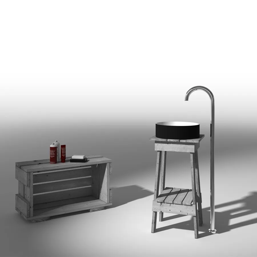 380mm Round bathroom solid surface stone countertop sink fashionable wash basin RS38334 | Обустройство дома