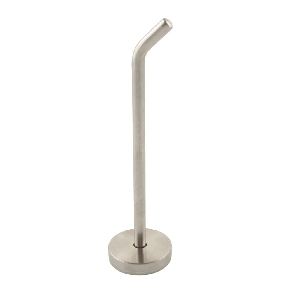 

4pcs Wall Mounted Coat Hanger Hooks 150mm Length Stainless Steel Clothing Display Hooks for Store Supermaket
