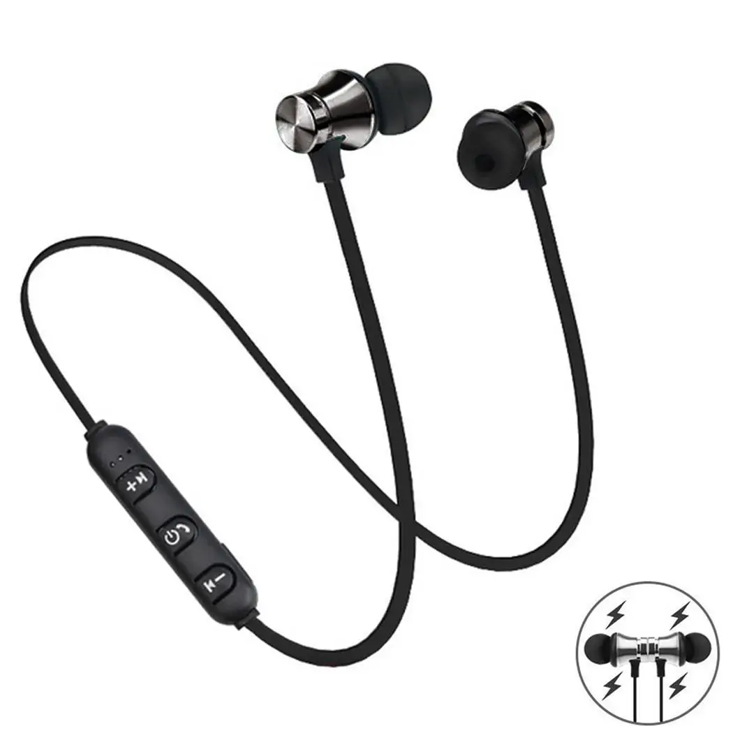 Новые универсальные стерео наушники в ухо гарнитура Bluetooth Спортивная
