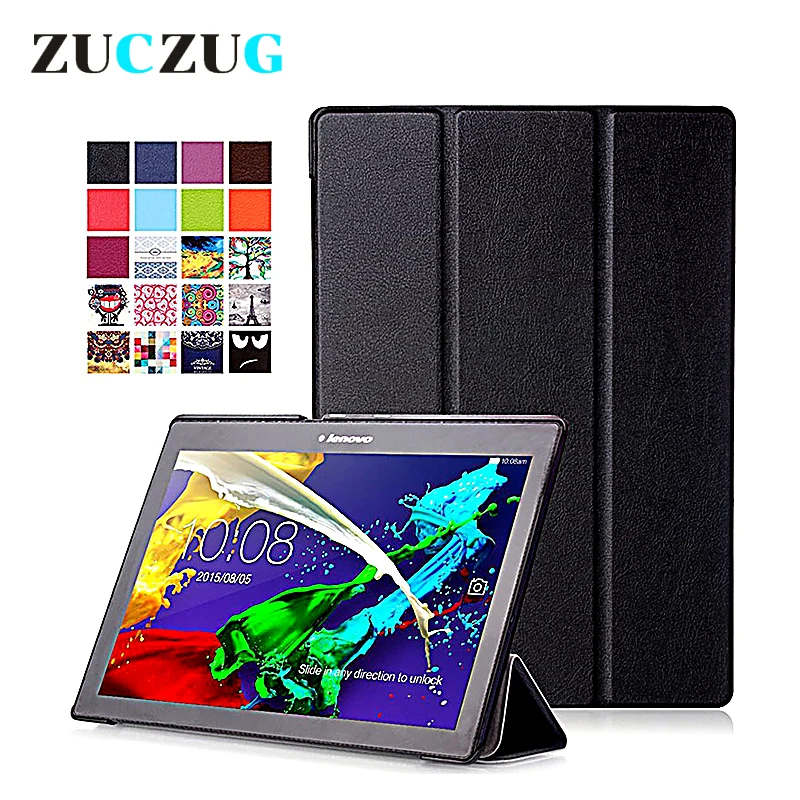 Чехол для Lenovo Tab 2 A10 30 X30 Магнитный чехол подставка из искусственной кожи защитный