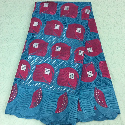 (5yards/lot)! 100% cotton Swiss lace fabric good quality African for women dress!!!1113-1-14 | Дом и сад