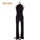 Трико для фигурного катания Nasinaya, комбинезон для девочек и женщин, цельнокроеный костюм для катания на коньках, гимнастика 9