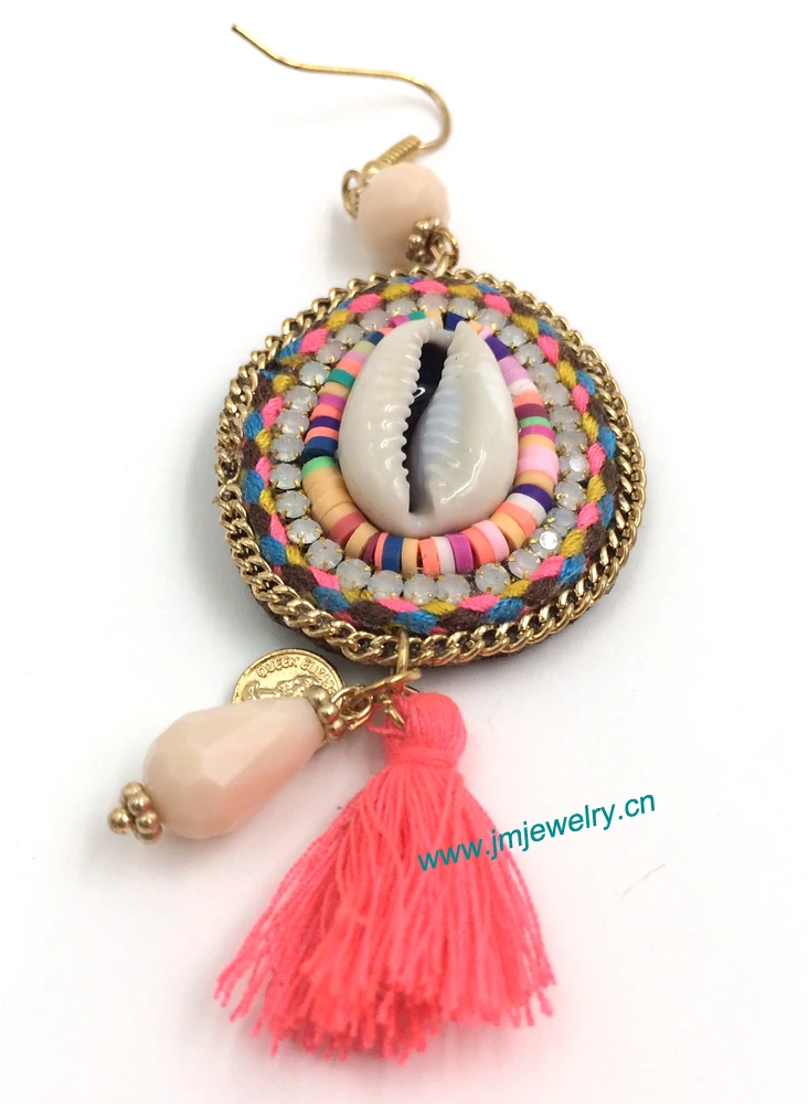 Новинка 2016 оптовая handmade Этнические украшения стразами висячие серьги с