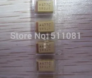 100 шт E SMD Танталовый конденсатор 470 мкФ 16В | Электронные компоненты и