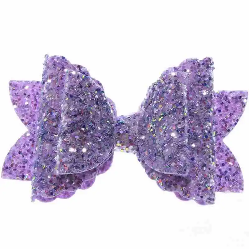 

25pcs/lot, New 8.5cm gold coast glitter thick bow girls headwear fashion accessories 14colors