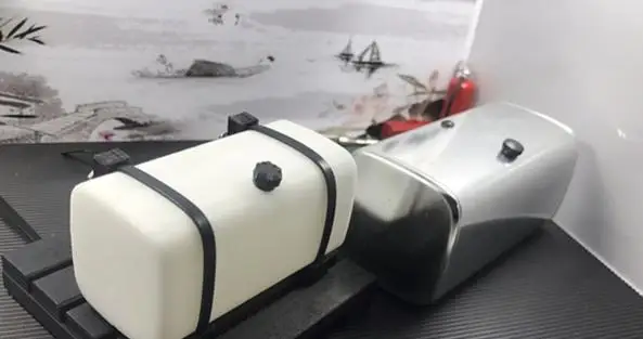 3D печать моделирование топливный бак для 1/14 Tamiya RCW4D LEISU хобби король VOLVO R470 R620 R730